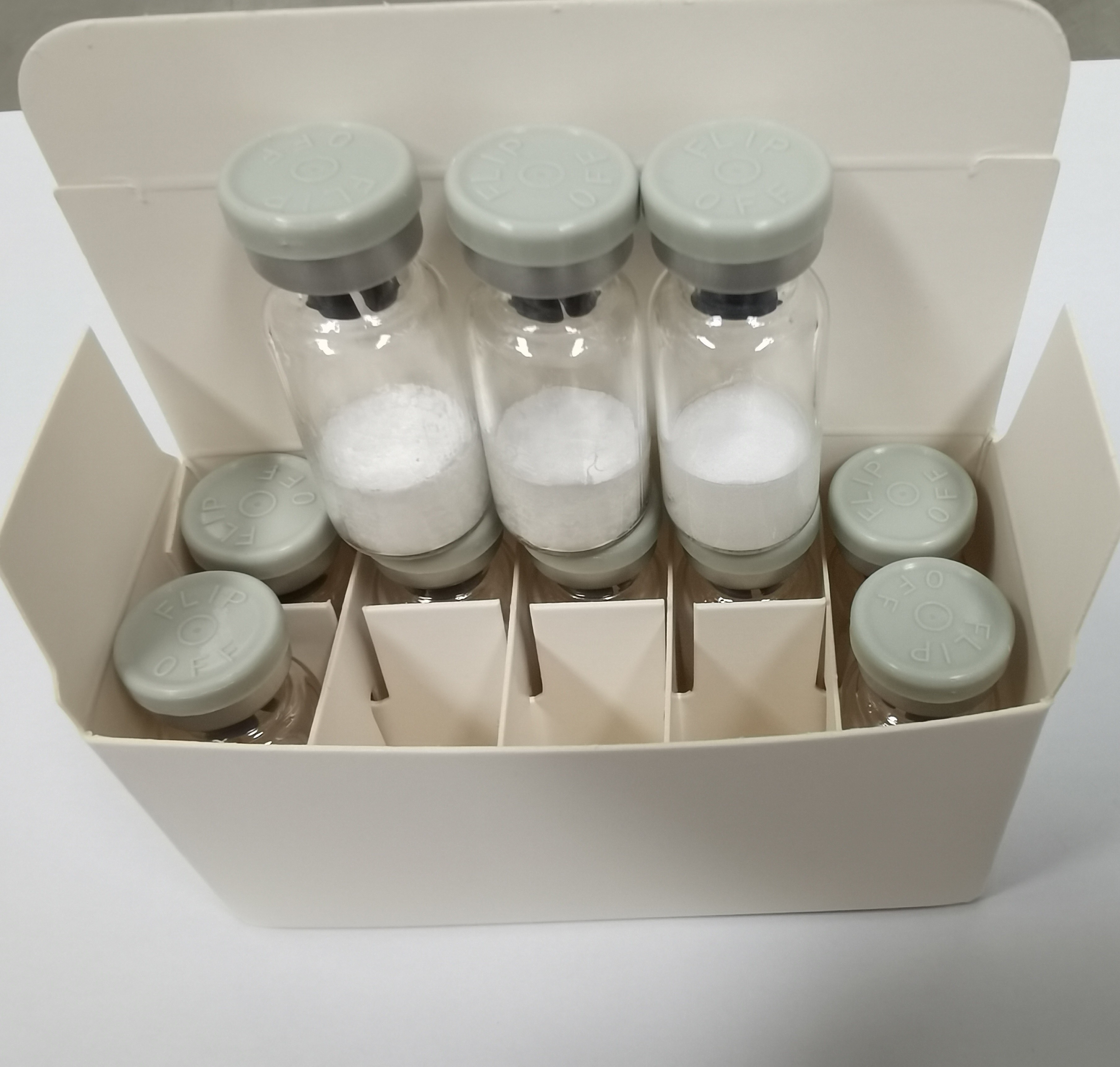 High-Purity Peptide Powder in Vial