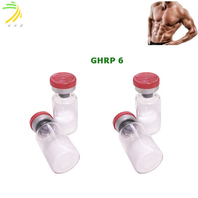 quality เปปไทด์สร้างร่างกาย 10 มก. / ขวด GHRP 6 สำหรับการลดน้ำหนัก CAS 87616-84-0 factory
