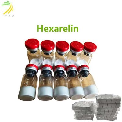 quality เปปไทด์สร้างร่างกายบริสุทธิ์ 99.5 Hexarelin 5 มก. ผงสีขาว CAS 140703-51-1 factory